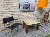 Vintažinis mid century marmuro kavos staliukas - nuotraukos Nr. 2