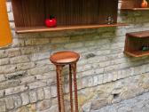 Vintažinės mid century tikmedžio lentynos - nuotraukos Nr. 6