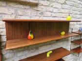 Vintažinės mid century tikmedžio lentynos - nuotraukos Nr. 16