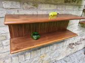 Vintažinės mid century tikmedžio lentynos - nuotraukos Nr. 19