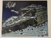 Sertifikuotas Titaniko atradėjo autografas