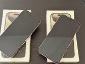 Parduodami 2 iPhone 15 Pro 128gb Natural Titan
