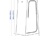 Ikea Vuku medžiaginė spinta - nuotraukos Nr. 2
