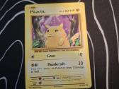 Pikachu kortelė iš 2016 m.