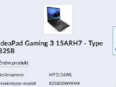 Lenovo Ideapad Gaming 3 15arh7