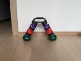 Hantelių /svarmenų rinkinys sportui namie - nuotraukos Nr. 4