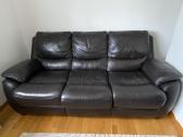 Odinė miegama sofa ir 2 reklaineriai foteliai - nuotraukos Nr. 3
