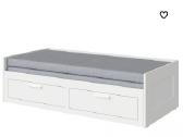 Išskleidžiama Ikea Brimnes lova - nuotraukos Nr. 3