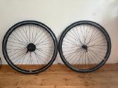 Plento ratai 700c (28 colių) + padangos 23mm - nuotraukos Nr. 2