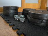 87kg pilnas plieninių svarmenų rinkinys - nuotraukos Nr. 4