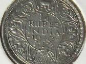 1940 Britų Indija 1/4 rupijos