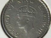 1940 Britų Indija 1/4 rupijos - nuotraukos Nr. 2