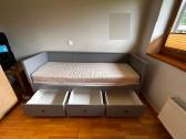Ikea Hemnes dvigulė lova pilkos spalvos - nuotraukos Nr. 2