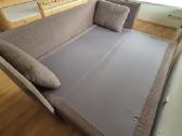 Magrė baldų sofa-lova su dėže