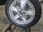 R-16 audi VW diskai su gerom m+s padangom5-112 - nuotraukos Nr. 4