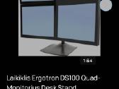 4 monitoriu stovas Ergotron Ds100 su monitoriais - nuotraukos Nr. 2