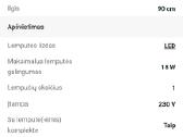 Kabamasis šviestuvas Milagro Perce Ml6476, 18w - nuotraukos Nr. 10