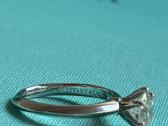 Tiffany & Co platininis apvalus žiedas su briliant - nuotraukos Nr. 6