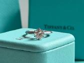 Tiffany & Co platininis apvalus žiedas su briliant - nuotraukos Nr. 4