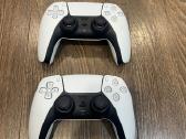Playstation 5 Slim, Black White, 1tb CD/ 2 pultai - nuotraukos Nr. 4