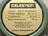Celestion g12m-25 16 omu gitarinis garsiakalbis