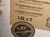 Elektrinis maisto šildytuvas, bufeto marmitas - nuotraukos Nr. 8