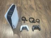 Playstation 5, Black & White, 825gb/su CD/2pultai