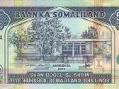 Somaliland 500 somaliland shillings 2016. Unc. P - nuotraukos Nr. 2
