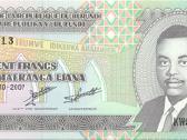 Burundi 100 francs amafranga 2007. Unc. P - nuotraukos Nr. 2