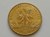 Lenkija 2 zlotai Vėžlys 2002 - nuotraukos Nr. 2