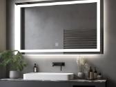 LED veidrodis 1 Touch jungikliu ir 3 spalvų - nuotraukos Nr. 3