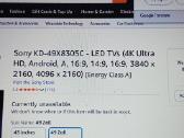 Sony Kd-49x8305c Smart 4k 124cm - nuotraukos Nr. 7