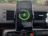 Naujas 15w belaidis automobilinis telefono laikikl