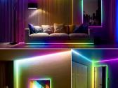 Nauja Rgb LED Neon juosta su nuotolinio valdymo pu