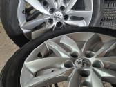 Peugeot r17 5-108 diskai su vasarinem padangom - nuotraukos Nr. 7