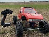1/10 crawler RC pulteliu valdomas džipas mašina