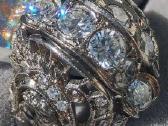 Moteriškas 750 Au Ziedas 1.82ct Jakut Briliantais - nuotraukos Nr. 11