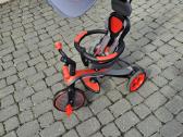 Triratukas Globber Trike Explorer 4in1, raudonas