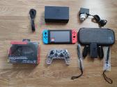 Nintendo Switch 32gb + vibrodžojstikas + Nba2k18