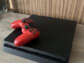 Ps4 Slim 500gb, kaip naujas, raudonas pultelis - nuotraukos Nr. 2