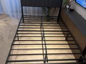 Stilinga loft tipo lova 140x200 – metalinis rėmas, - nuotraukos Nr. 2