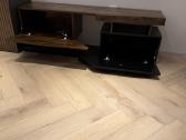 Moderni TV spintelė 140 cm – loft stiliaus - nuotraukos Nr. 2
