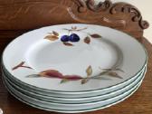 Royal Worcester pietų lėkštės - nuotraukos Nr. 3