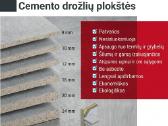 Cemento Drožlių Plokštės Geriausia Kaina - nuotraukos Nr. 2