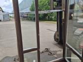 Medinės terasinės, balkono durys su stiklo paketu. - nuotraukos Nr. 5