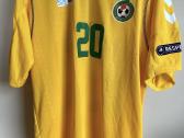 Lietuvos futbolo rinktines zaidybinisi marskinelia