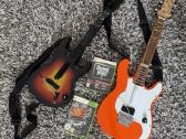 Xbox 360 Guitar Hero gitarų komplektas