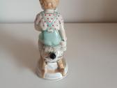 Senovinė porcelianinė statulėlė - nuotraukos Nr. 6