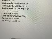 Brimnes viengulė/dviguė lova 80-160x200 - nuotraukos Nr. 13