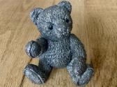 Sidabrinis(925prabos) didelis meškinas “teddy.
